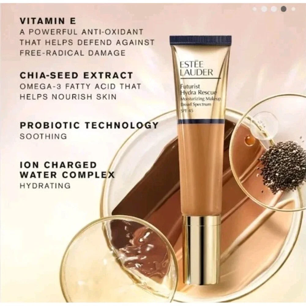 Estée Lauder Futurist Hydra Rescue Moisturizing Foundation SPF 45 w/ Vitamin E